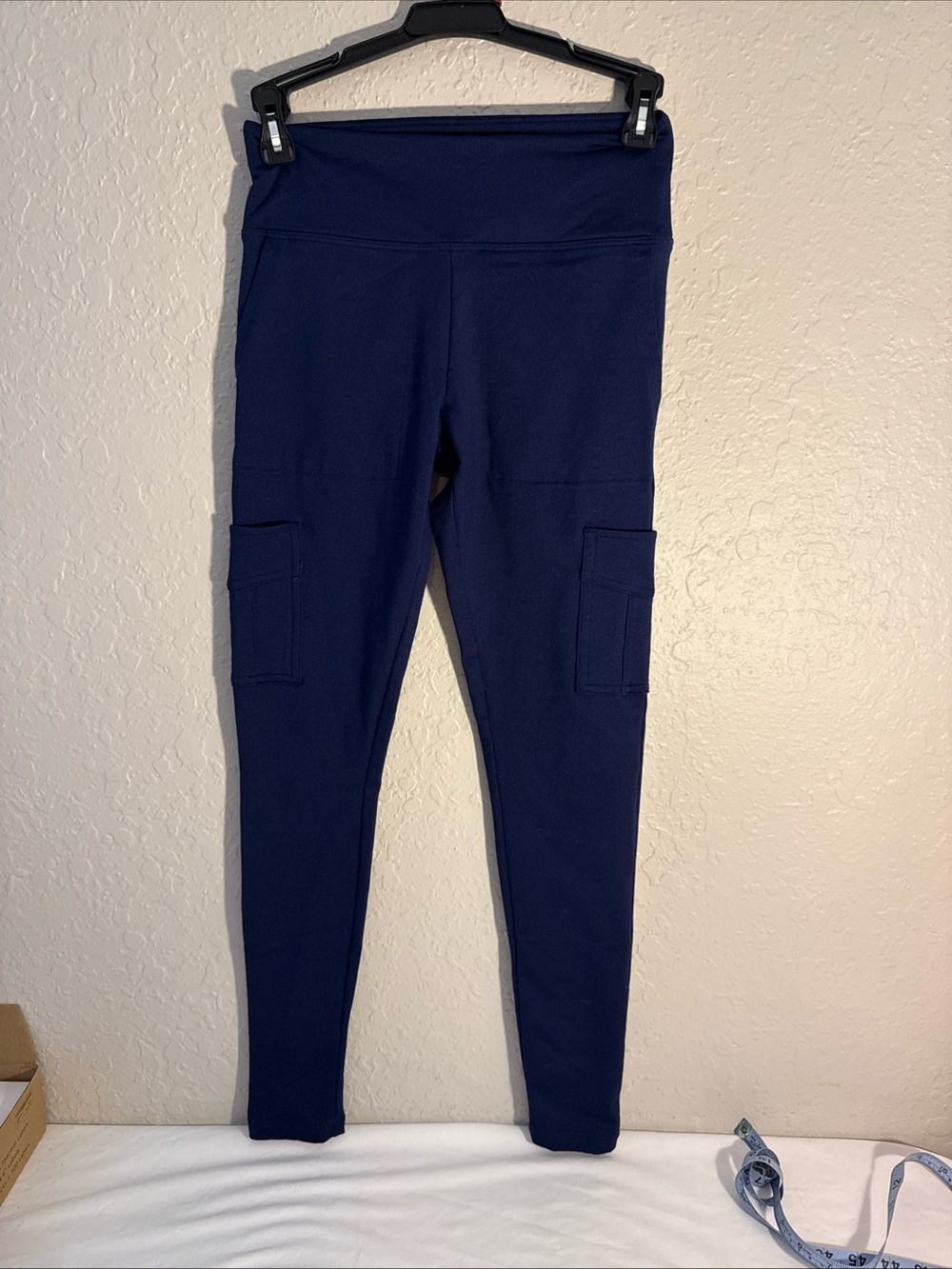 Victoria’s Secret PINK Knockout Leggings Navy Blue Size XS Cargo & Performance